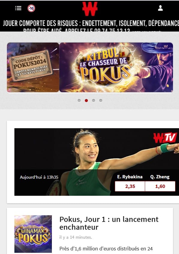 winamax meilleur casino en ligne en France en 2024