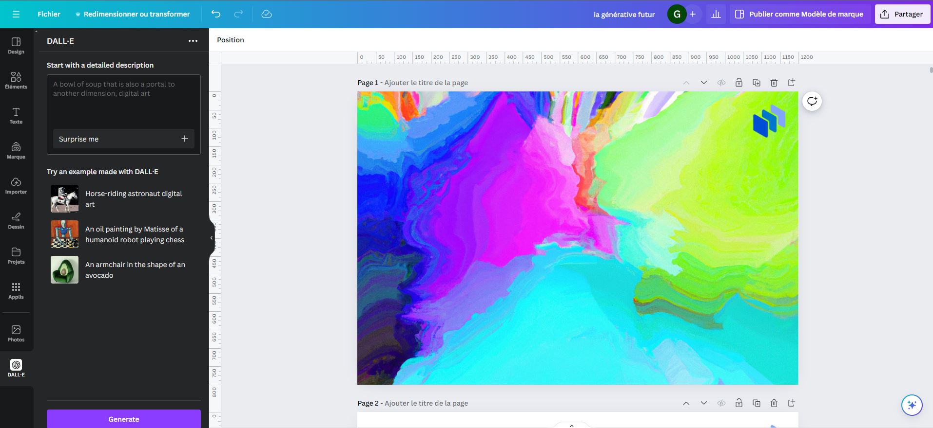 image ia generative futur