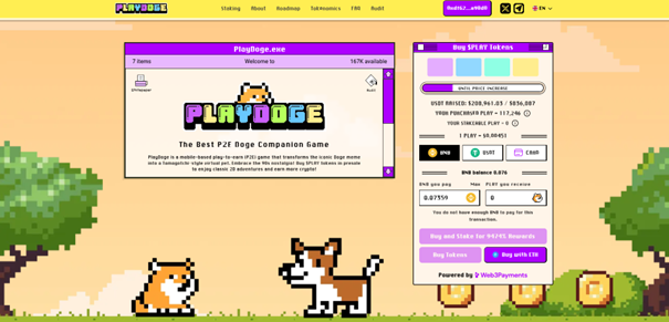 prévente playdoge