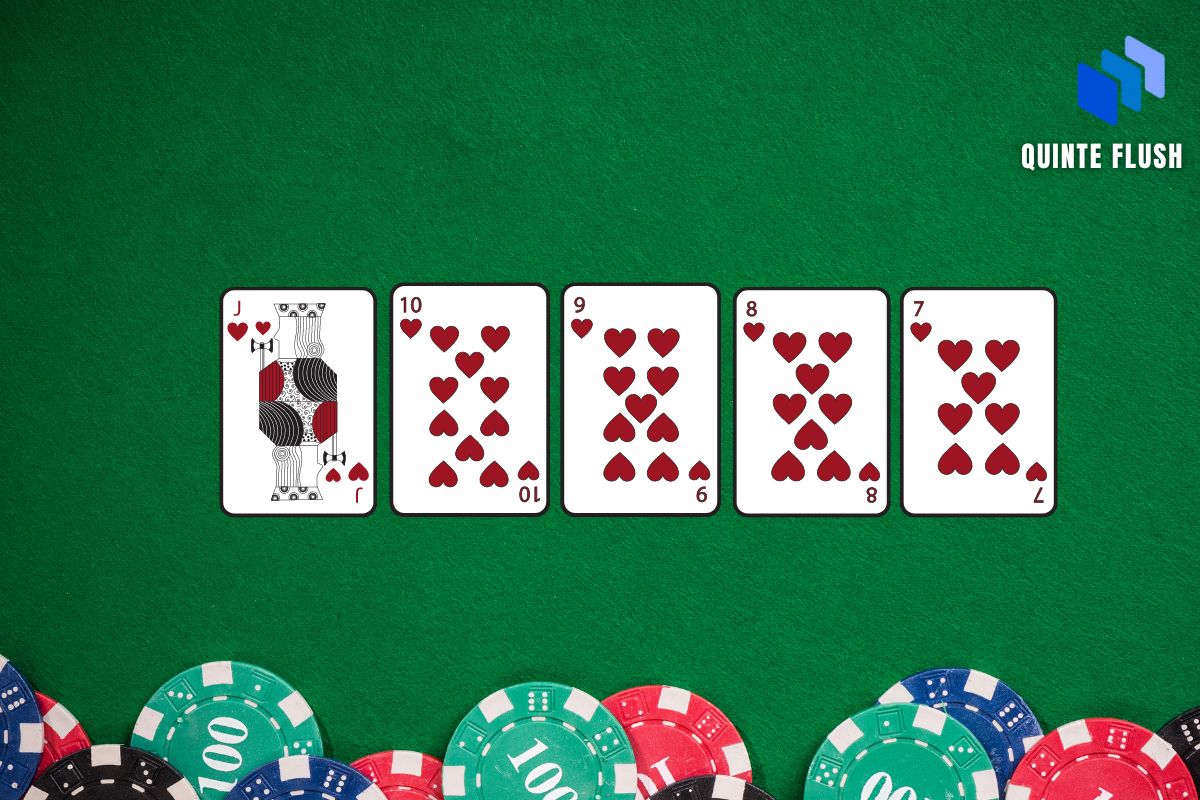 quinte flush poker