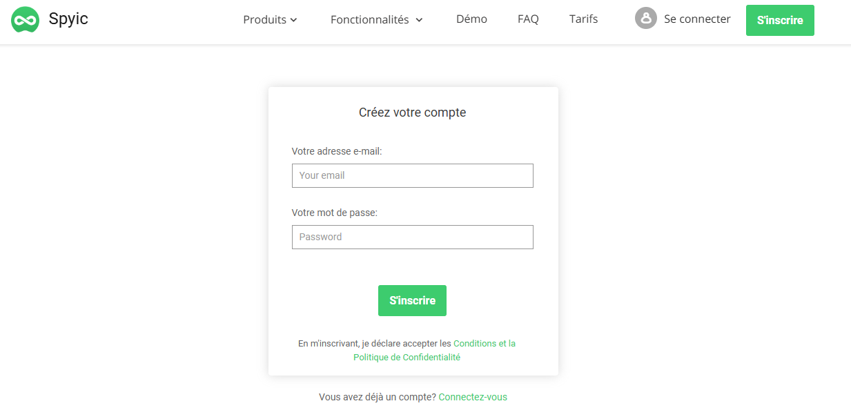 Installez et configurez Spyic sur l'appareil cible