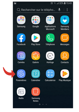 Vérification de l’activation de Google Play Protect