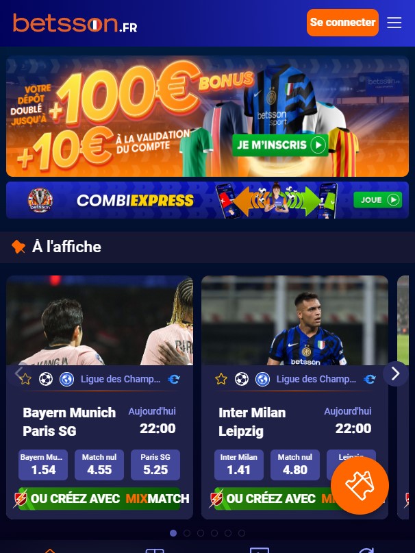 Betsson retrait rapide en ligne