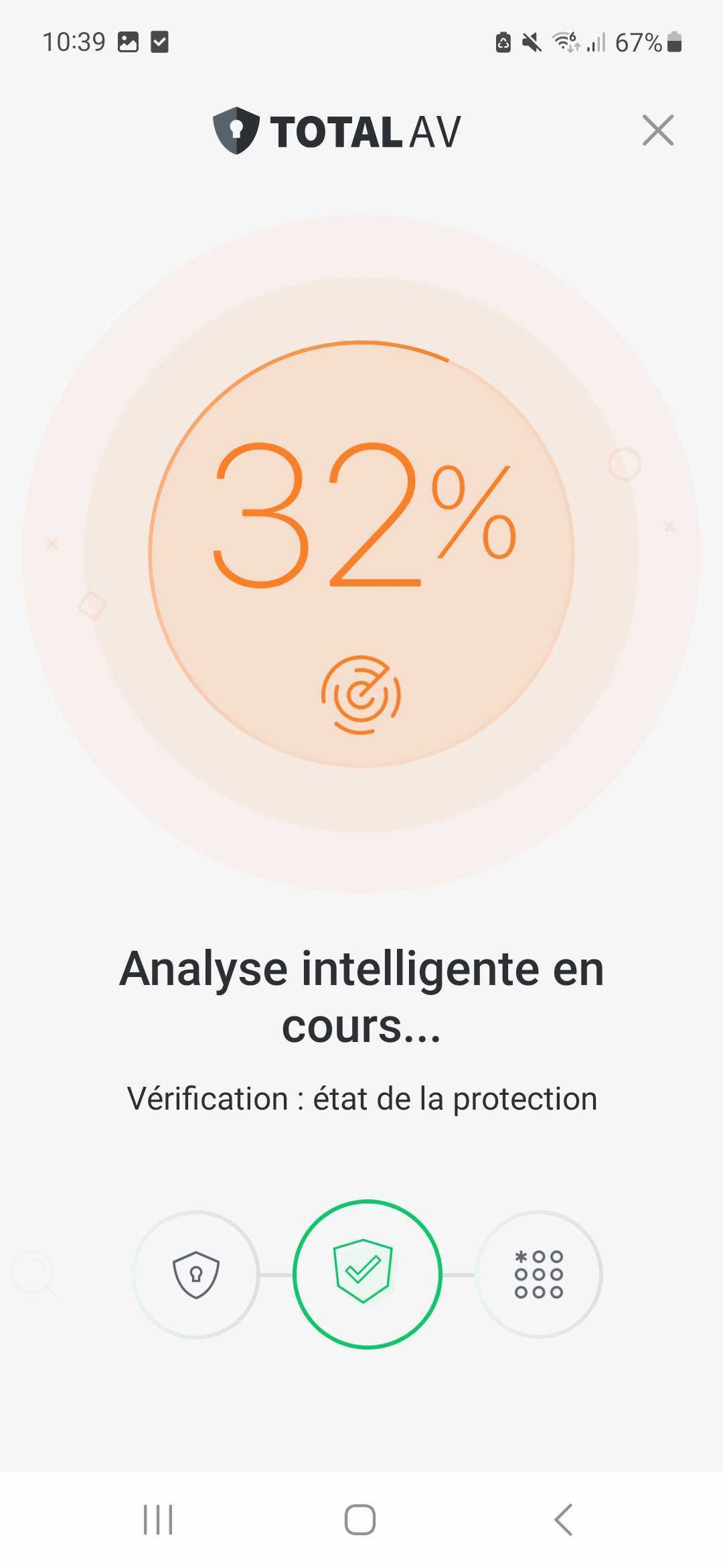 Lancez le nettoyage de votre smartphone Android