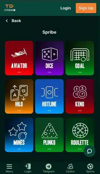 casino en ligne tg casino aviator mobile