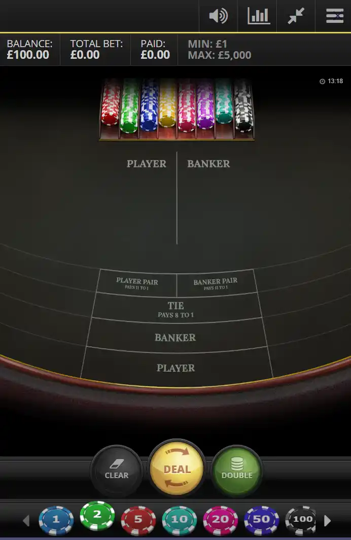 Différence baccarat en ligne et baccarat physique