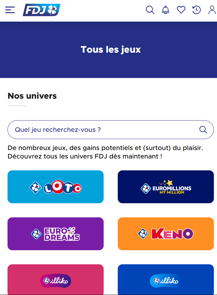 Jouer au baccarat sur la FDJ