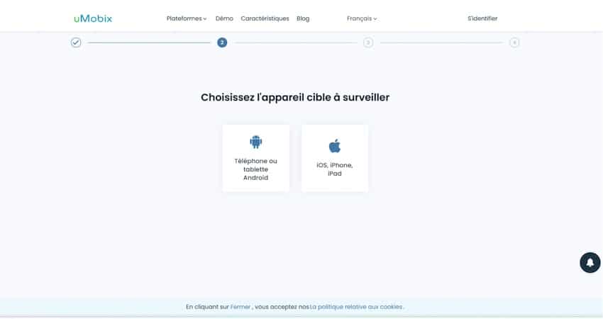Télécharger le logiciel sur le téléphone