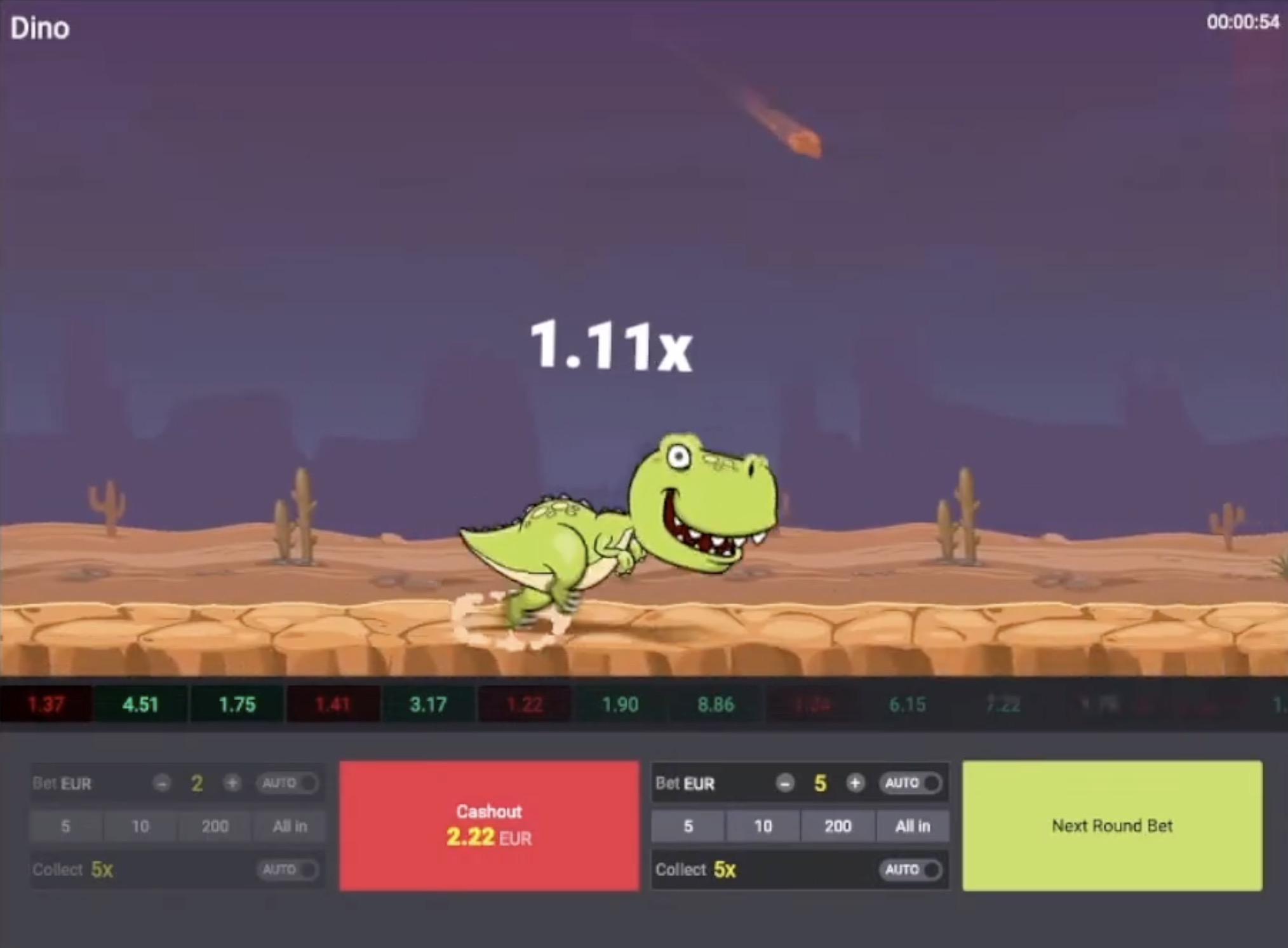 jeu du dinosaure