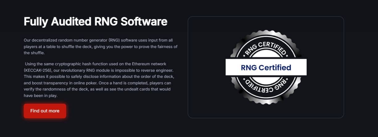 sécurité blockchain coinpoker