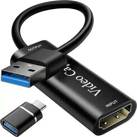Connectez votre casque à la carte de capture à l'aide d'un câble USB-A vers USB-C.