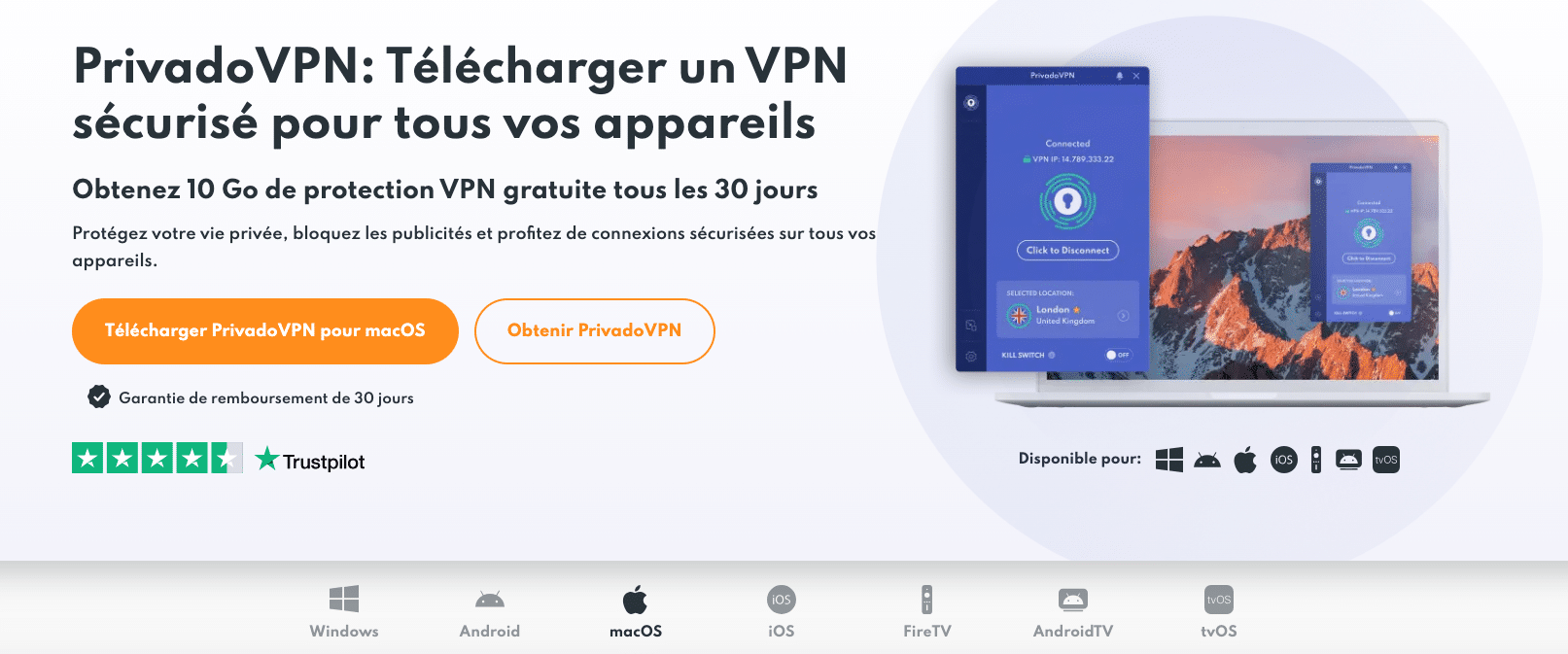 2. Téléchargement et installation de l'application