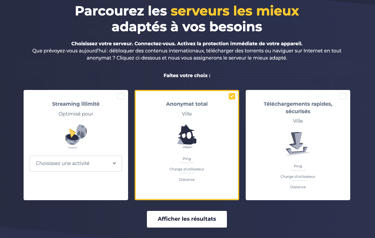 Effectuez vos recherches en ligne