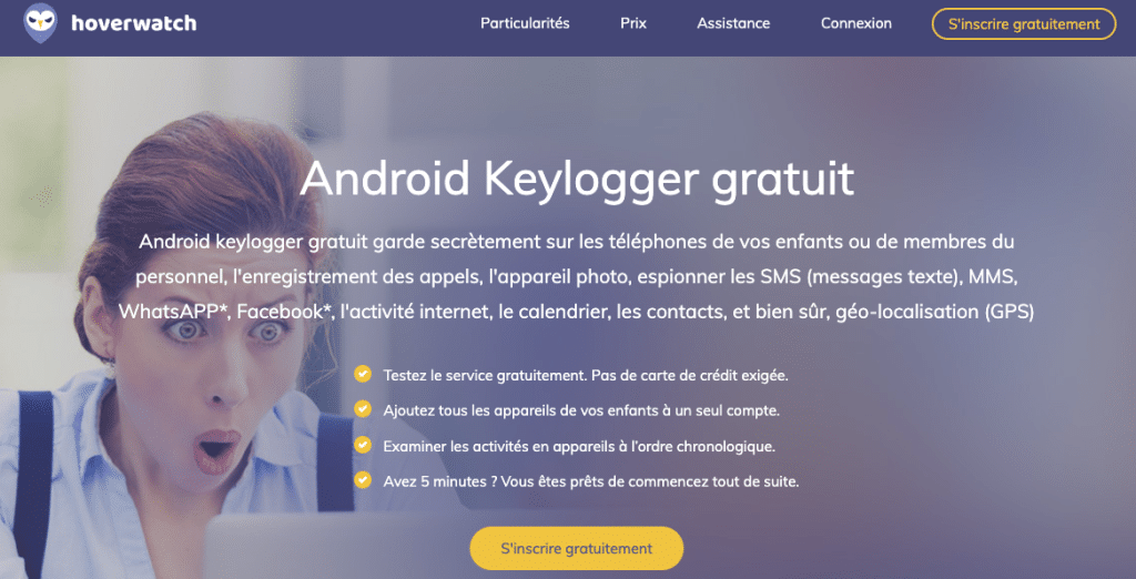 hoverwatch - application de surveillance espion