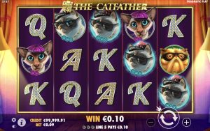 catfather machine a sous en argent réel