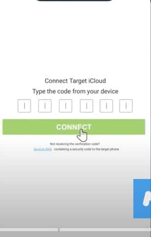 Renseigner les identifiants iCloud