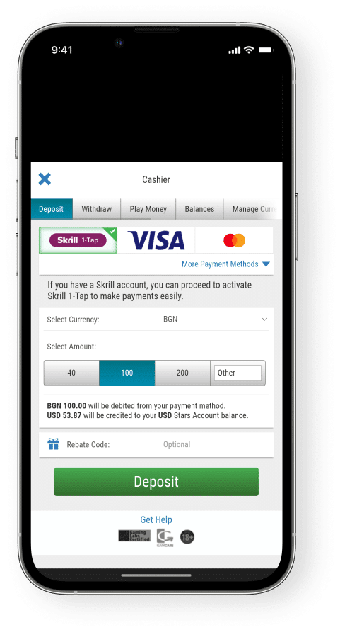 Finalisez la transaction sur votre compte Skrill