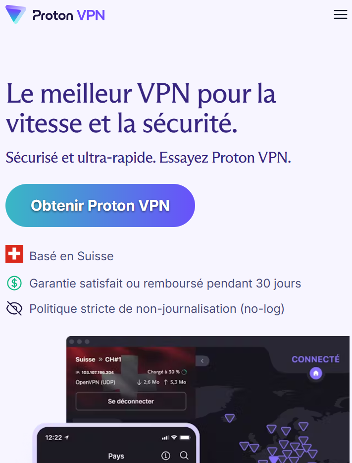Proton est-il un VPN rapide ?
