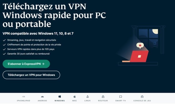 Télécharger et installer le VPN
