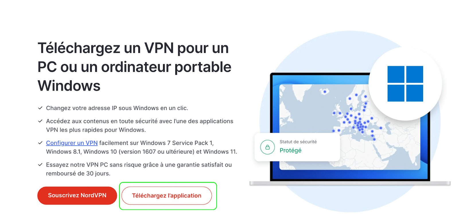 Télécharger puis installer l'application