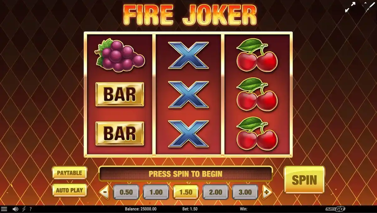 fire joker machine à sous sans wager
