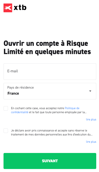 Créez un compte