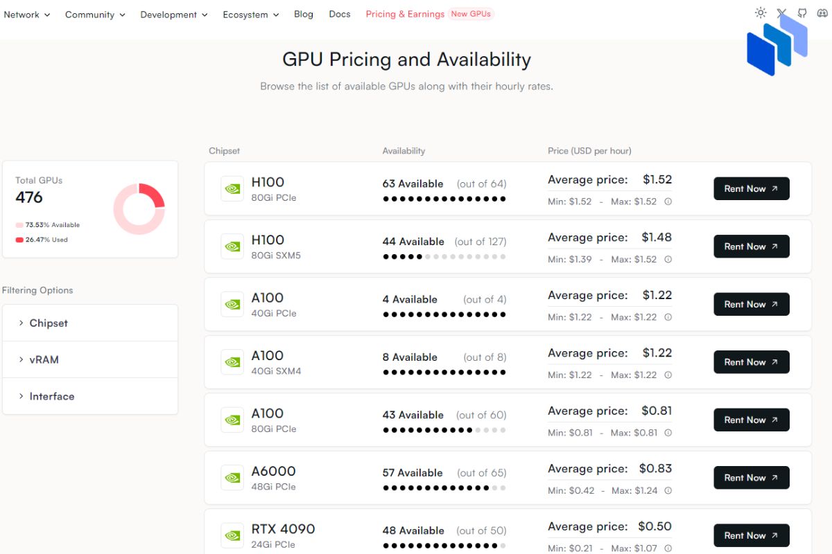 akash network mining