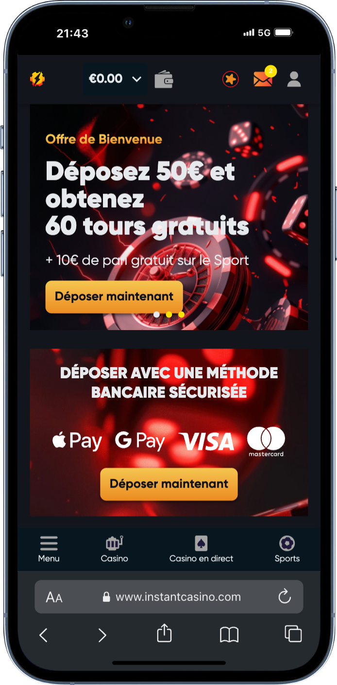 Rendez-vous dans l'interface de dépôt