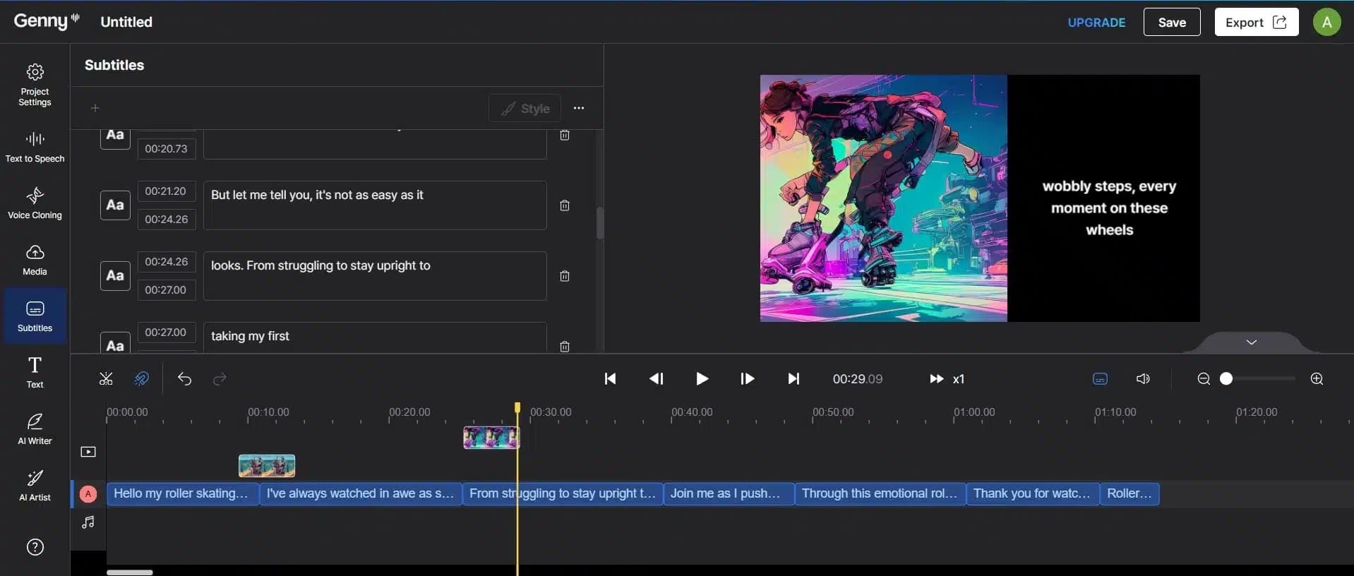 Ajoutez vos sous-titres