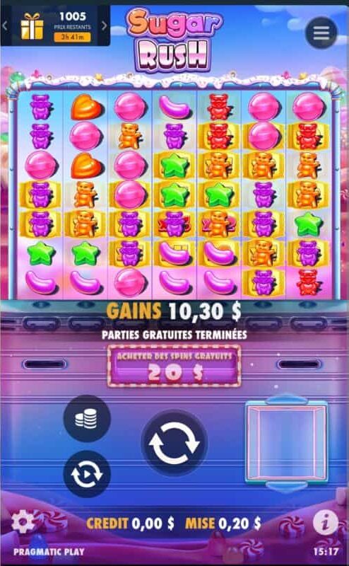 sugar rush mobile