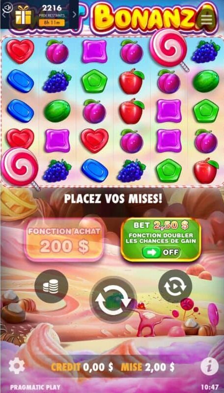 sweet bonanza mobile