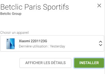 Installer l'application