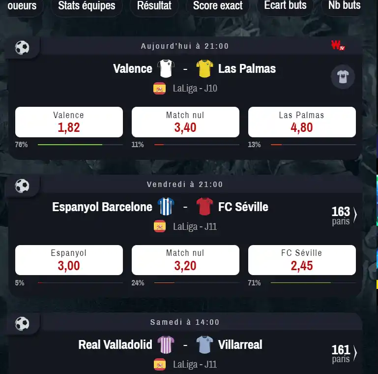paris sportifs chez bookmaker winamax