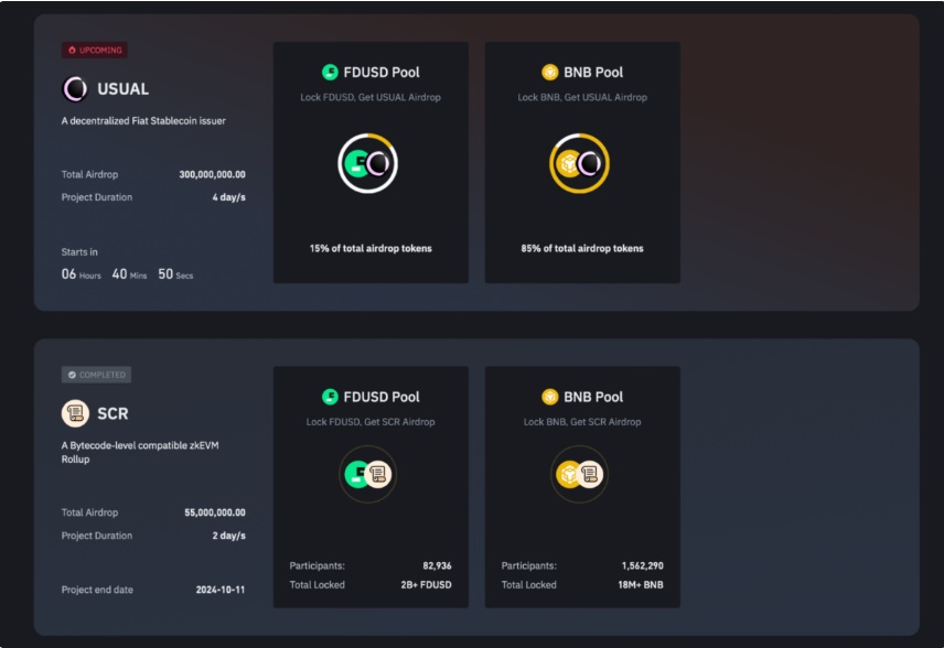Binance laucnhpool
