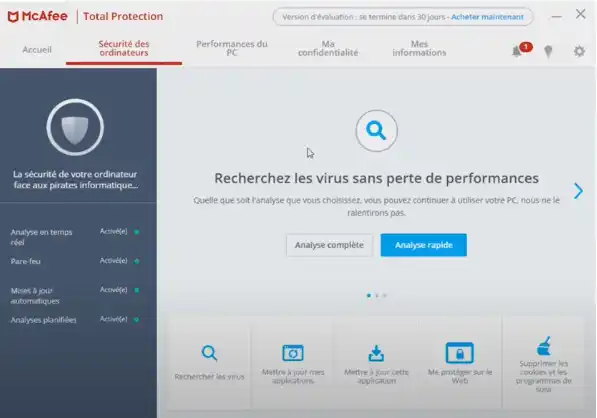 mcafee protection