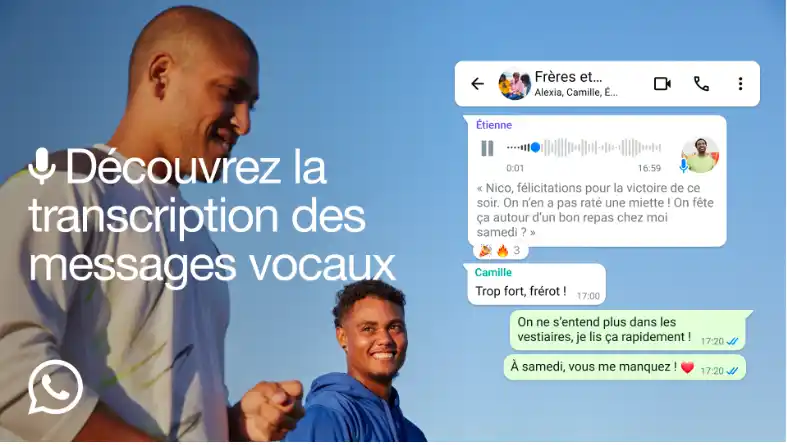 whatsapp transcription messages vocaux