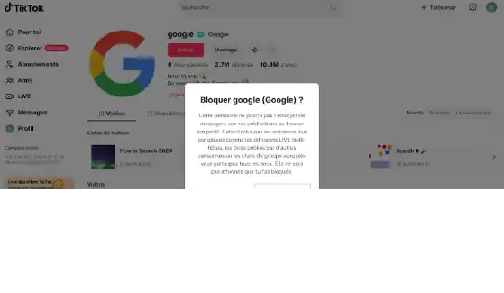 Appuyez à nouveau sur Bloquer pour confirmer