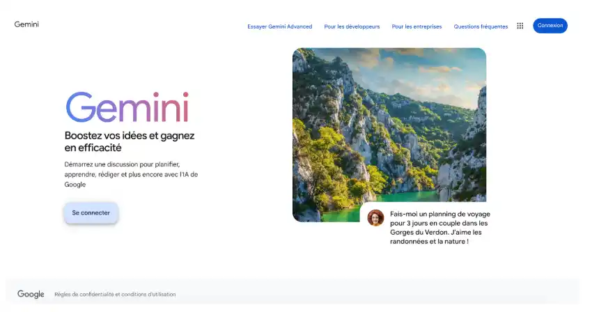 utiliser gemini