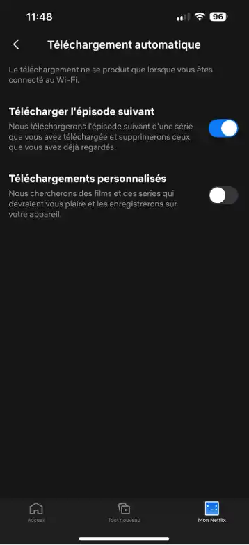 netflix télécharger films