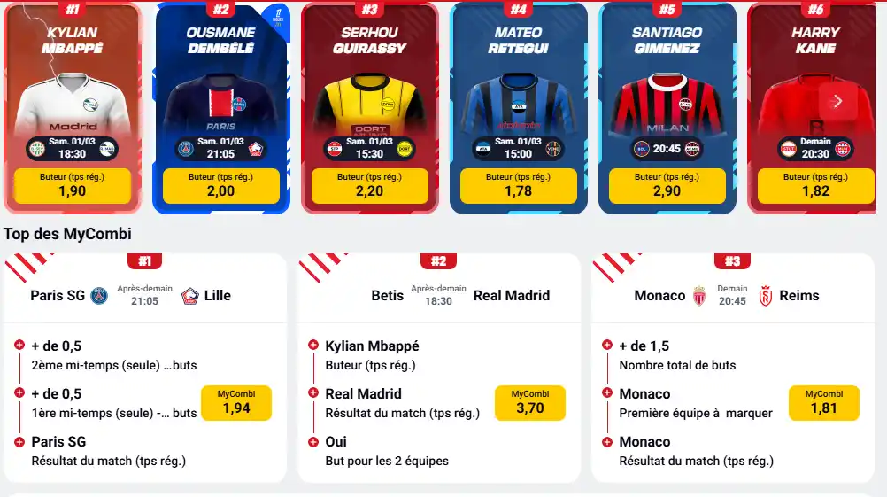 paris sportifs betclic