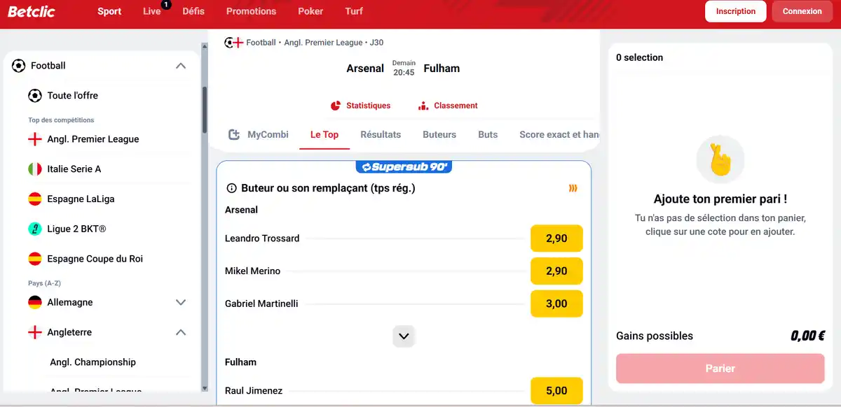 prop bet football international