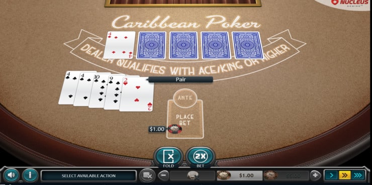  Caribbean poker