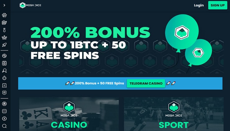 Mega Dice casino vip