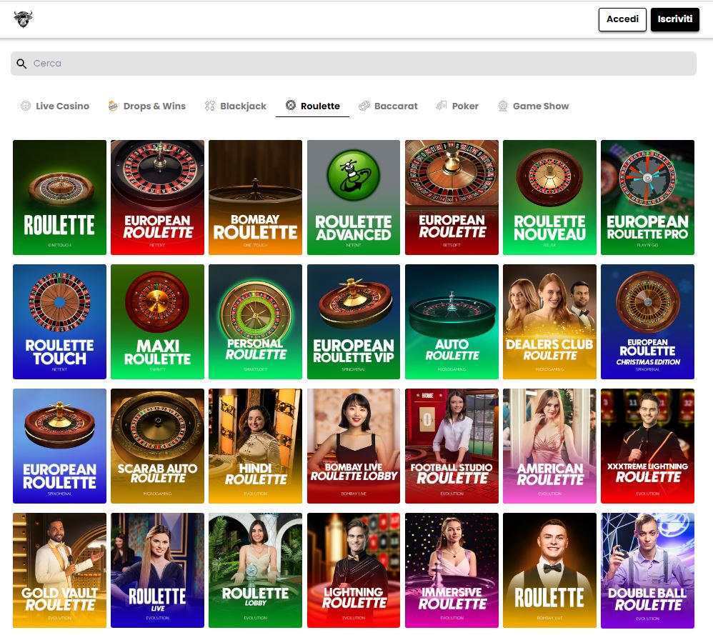 WSM casino migliori roulette online 