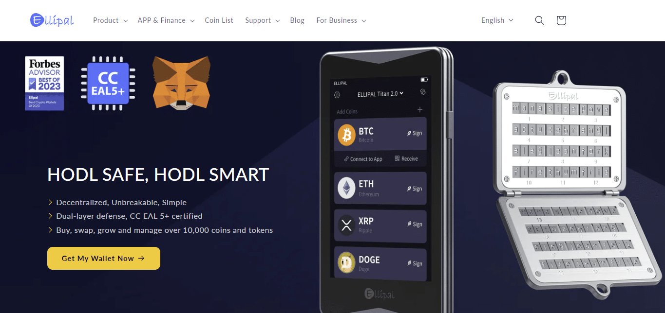 wallet crypto - Ellipal