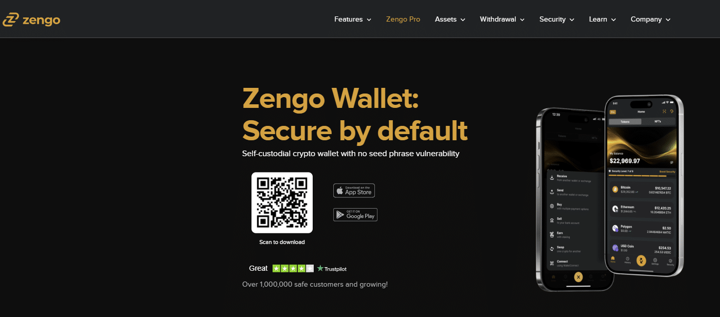 wallet crypto - Zengo