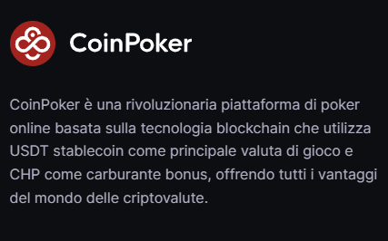 CoinPoker - blockchain