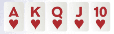 combinazioni poker - scala reale