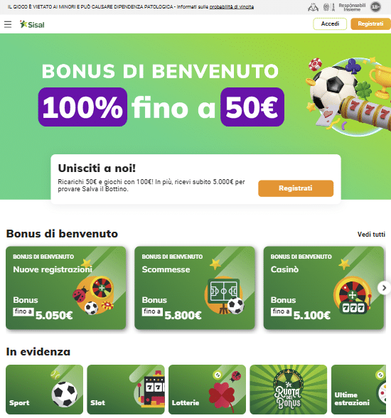 casino non aams - sisal
