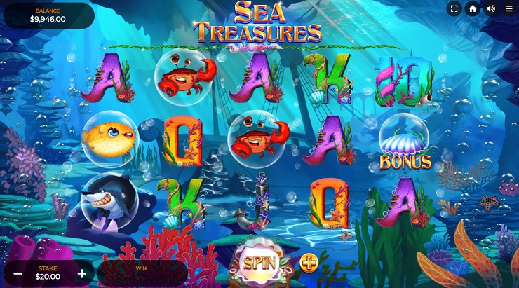 best online slots - Sea Treasures